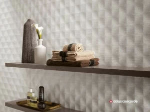 Atlas Concorde Объемная белая плитка для стен Room