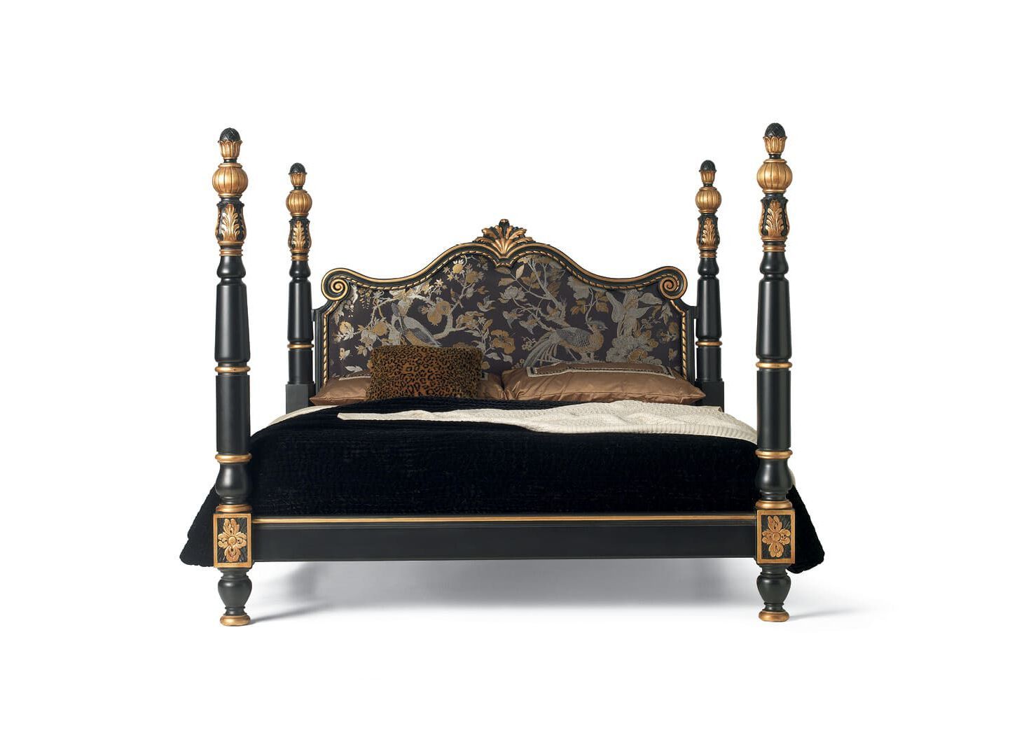 Двуспальная кровать с колоннами ANGELO CAPPELLINI Timeless Italian Style ARCH-00149321