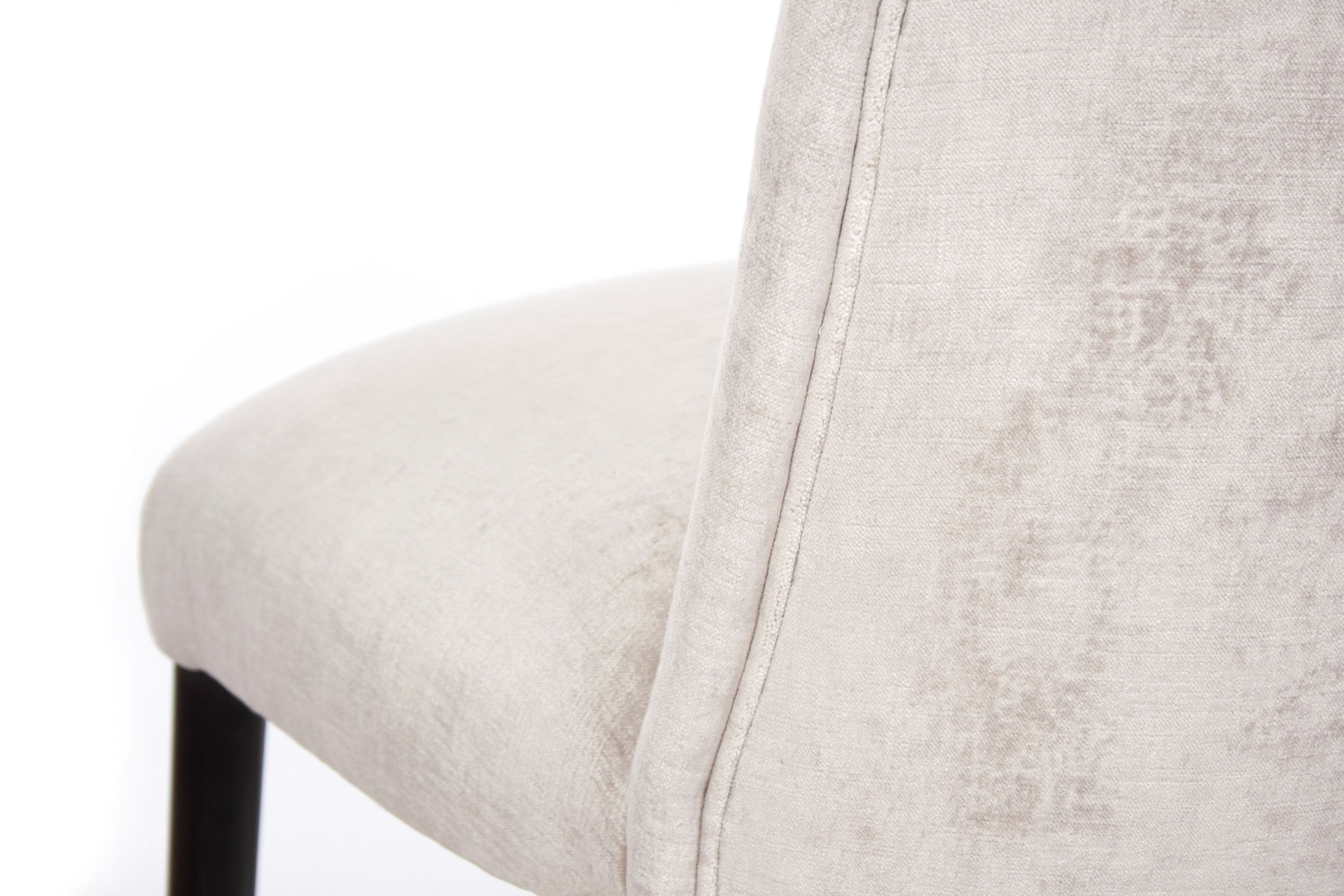 Высокий тканевый табурет с подставкой для ног со спинкой CREARTE COLLECTIONS Kel Contemporain ARCH-00136515 - Вид №9