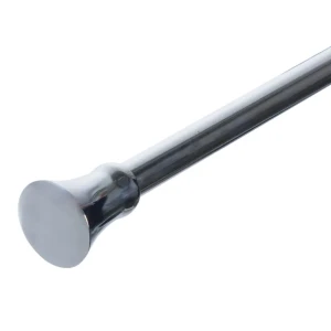 Карниз двухрядный Трапеция раздвижной 160-300 см цвет хром 18593617 STLM-2200687
