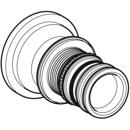 608.520.00.5 Фланец с прессовым соединением, для свободных фланцев Geberit Mepla PN 6 и PN 10/16 Geberit  - Вид №1