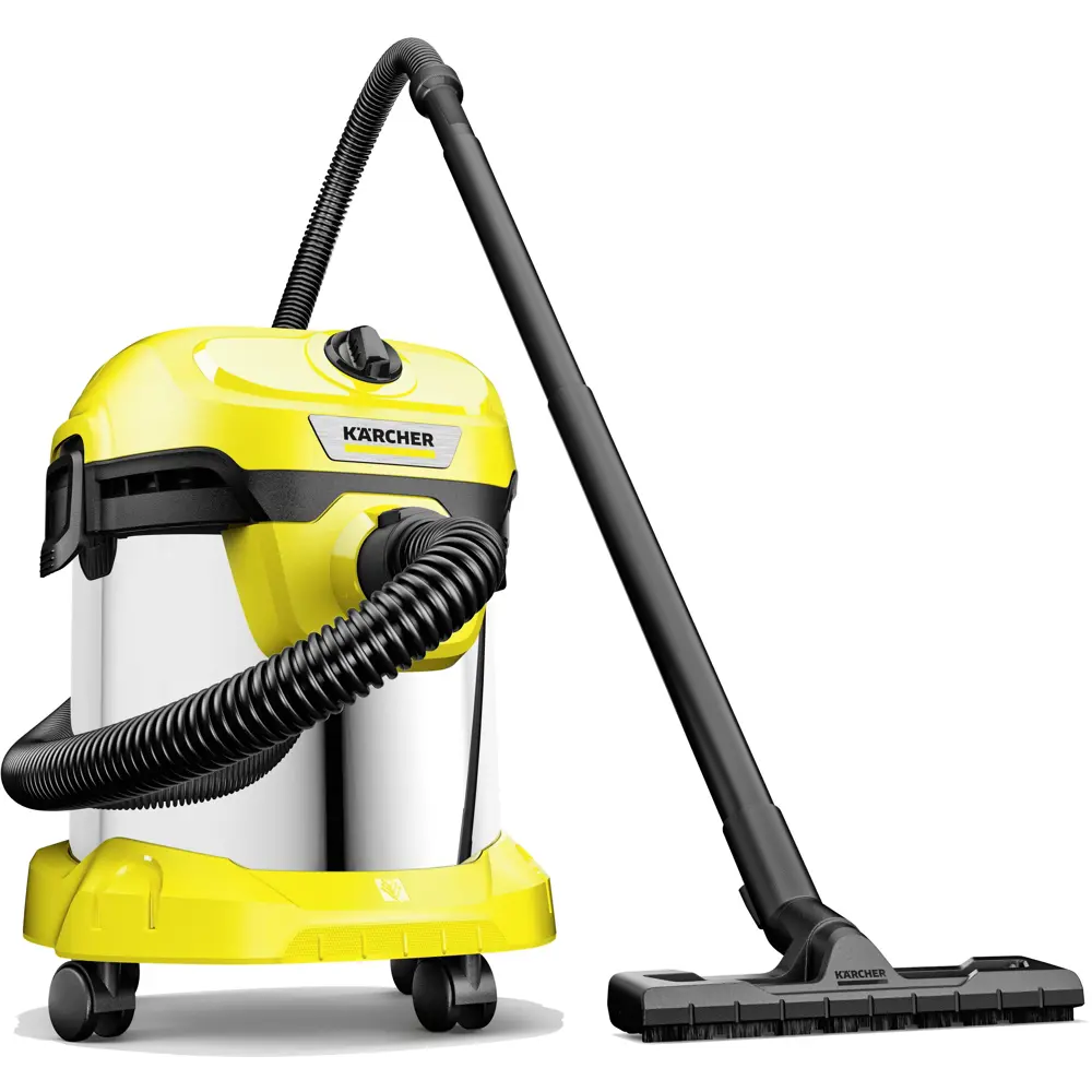 Пылесос строительный Karcher WD 2 Plus S V-15/4/18/C, 1000 Вт, 15 л 83802935 STLM-2150898  - Вид №1