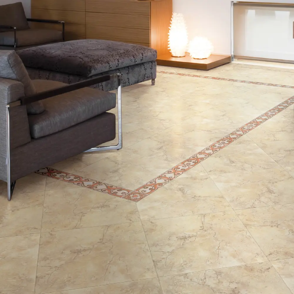 Керамогранит LB Ceramics Санторини 45x45 см 1.62 м² цвет бежевый 85942005 STLM-2098406