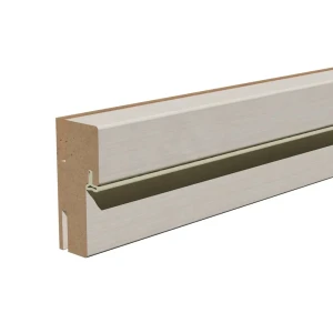 Дверная коробка телескопическая 2070х70х29 мм ПВХ ламинация цвет лиственница светлая