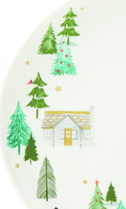 10660510 Lenox Блюдо сервировочное Lenox "Волшебный лес" 32см Фарфор