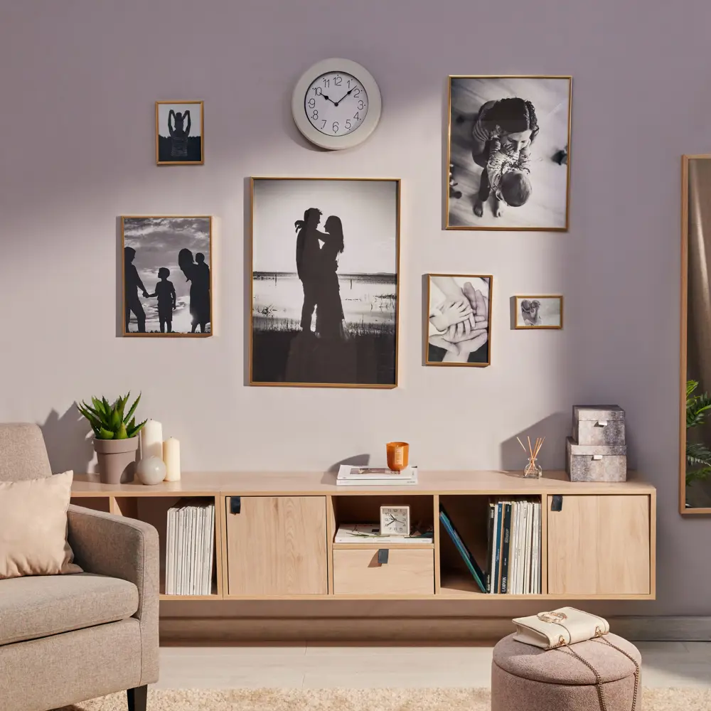 Фоторамка Kreaforta Lila золотая 15×20 см для интерьера 89398516 STLM-1584960 - Вид №8