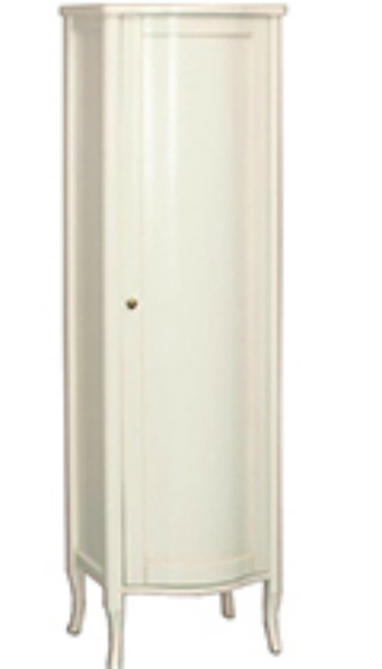 Витрина MIGLIORE Bella ML.BLL-VE450.NC с дверцей, орех  - Вид №1