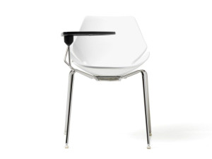 Стул для конференций из полиуретана с опрокидыванием