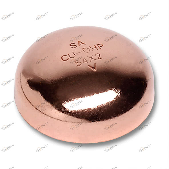 1KB10825 SANHA KB заглушка под сварку, медь 108,0x2,5 мм 