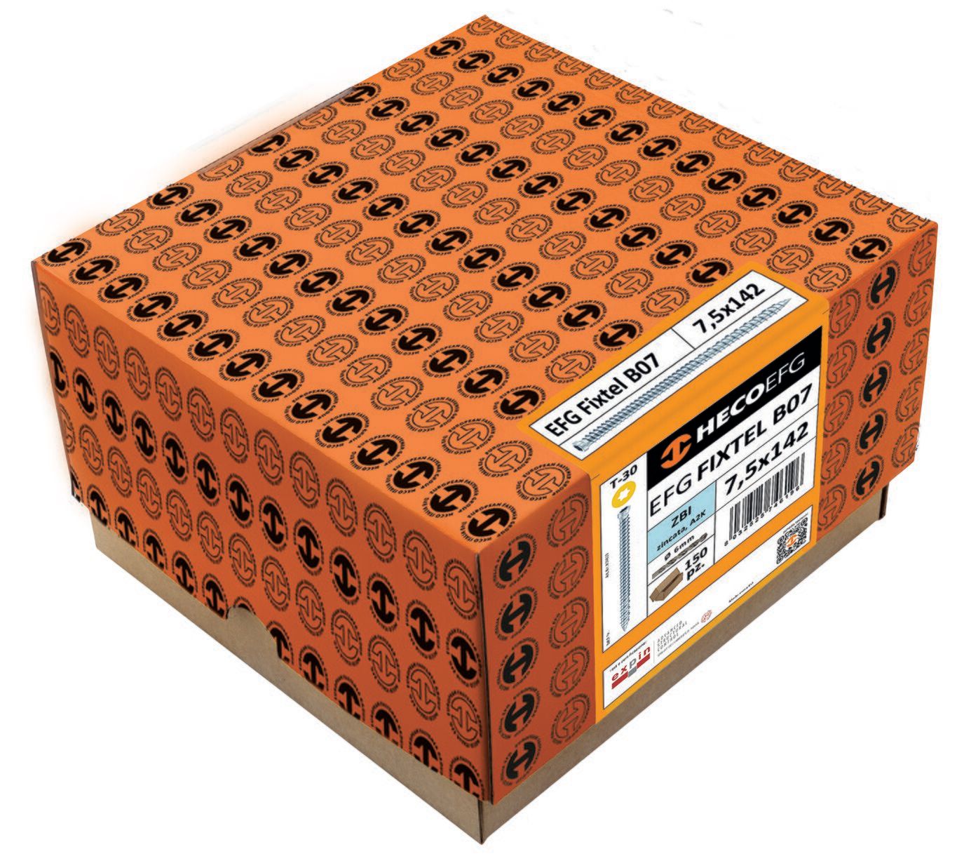 Стальной винт для оконных рам HECO ITALIA EFG EFG FIXEL ARCH-00093115 - Вид №3