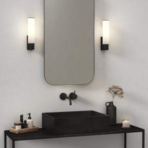 Цинк и стекло светодиодный настенный светильник