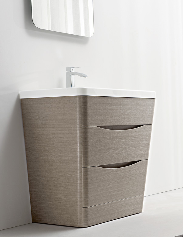 Мебель для ванной BelBagno PIRAMID-650-2C-PIA-WO  - Вид №1