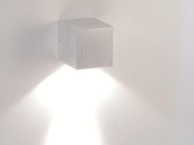 BEL-LIGHTING Бра для наружного освещения прямого света из анодированного алюминия Cube 902.gu - Вид №1