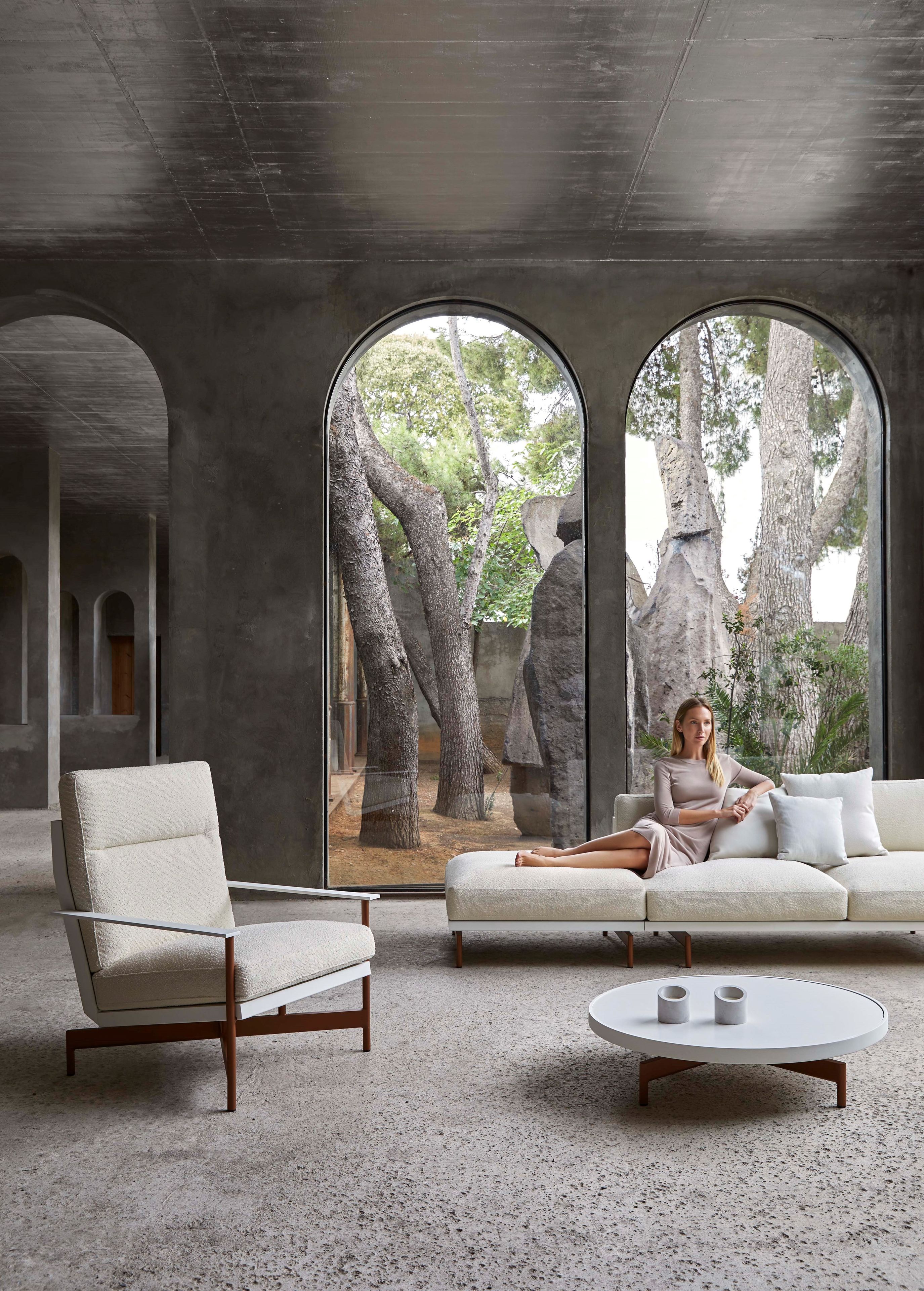 Тканевое садовое кресло с подлокотниками GANDIABLASCO Onde ARCH-00111771 - Вид №40