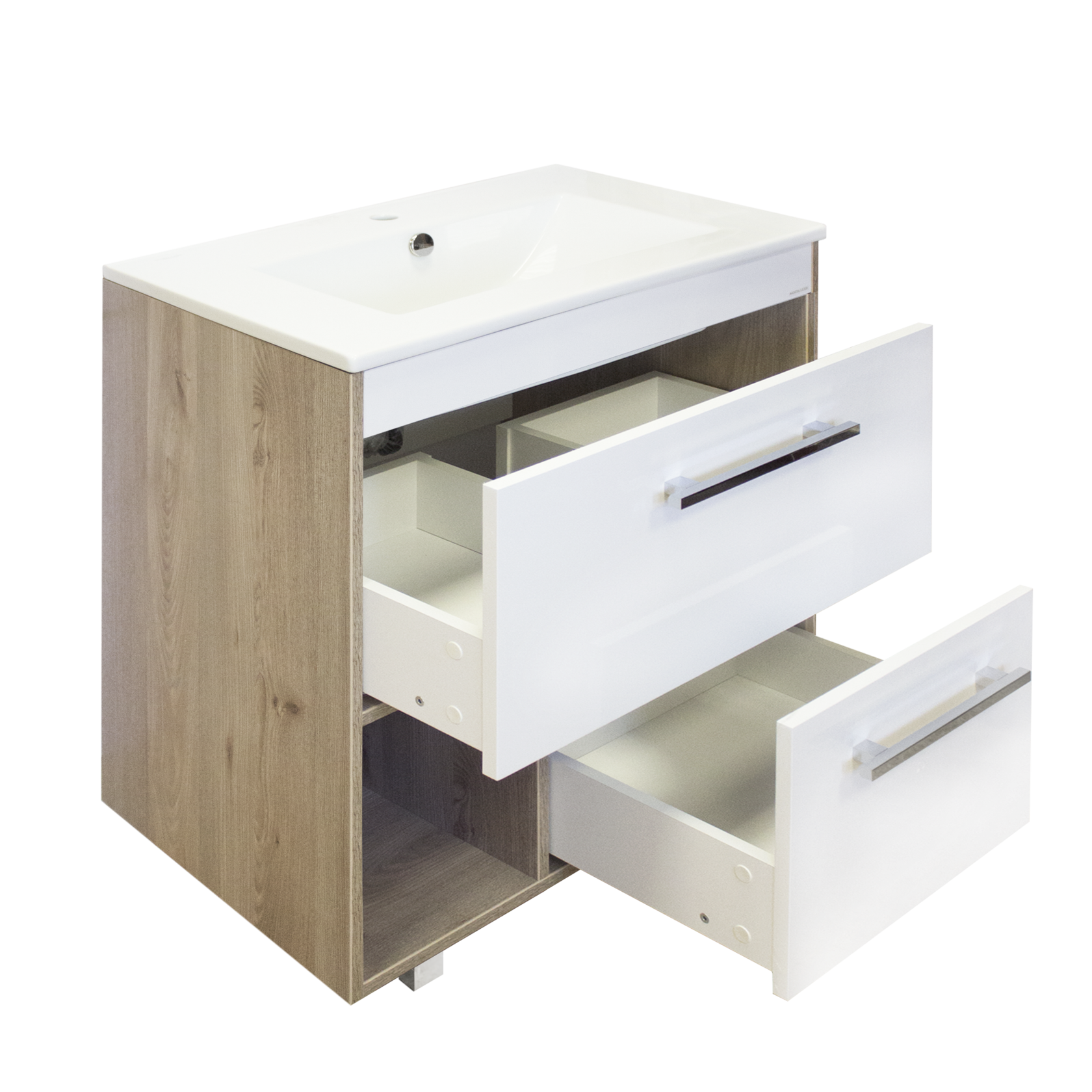 Тумба напольная QUADRO 75 / нельсон SANITA LUXE QDRSLCW75202F1 - Вид №1