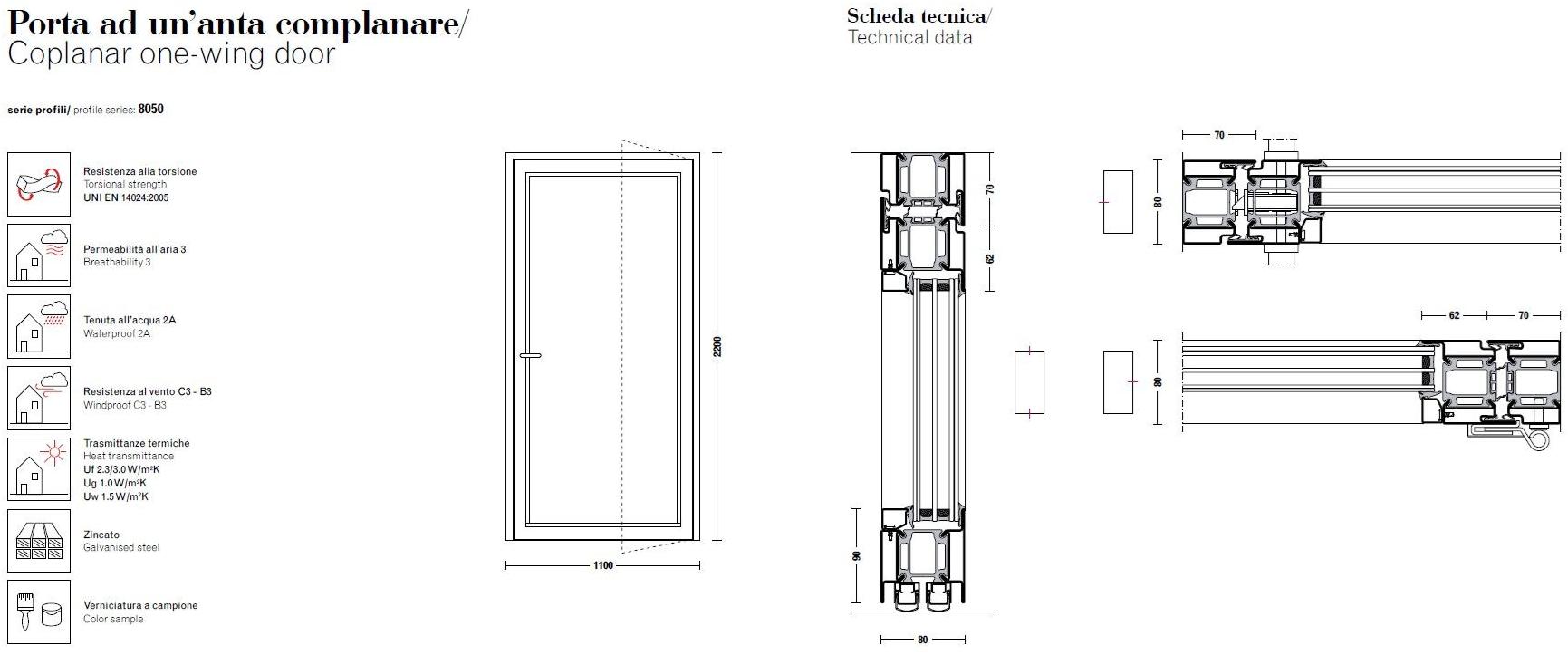 PALLADIO Распашное окно из стали sun-id-1448354 - Вид №17