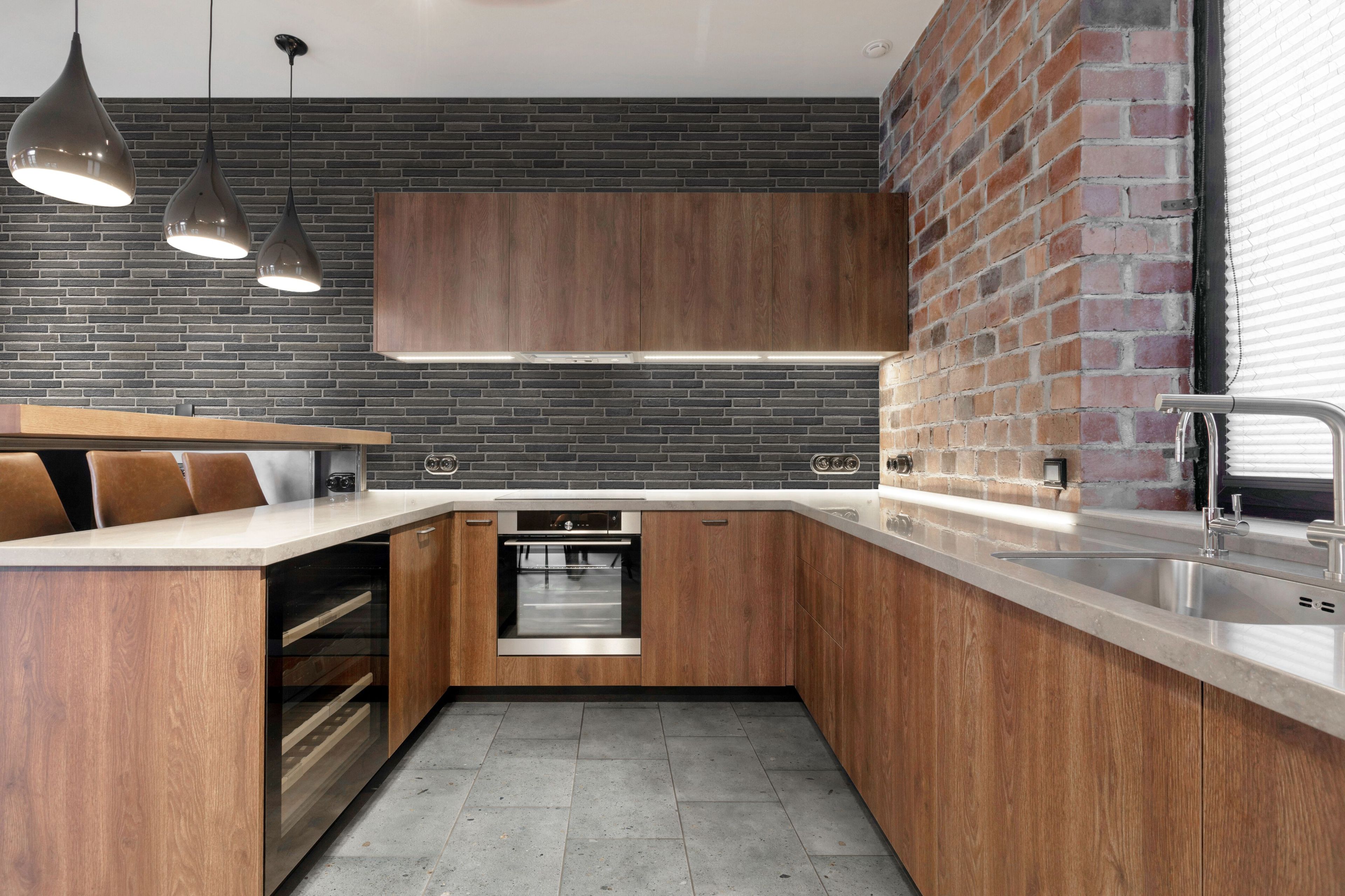 Керамогранит с эффектом кирпича KERADOM URBAN ARCH-00081356 - Вид №16