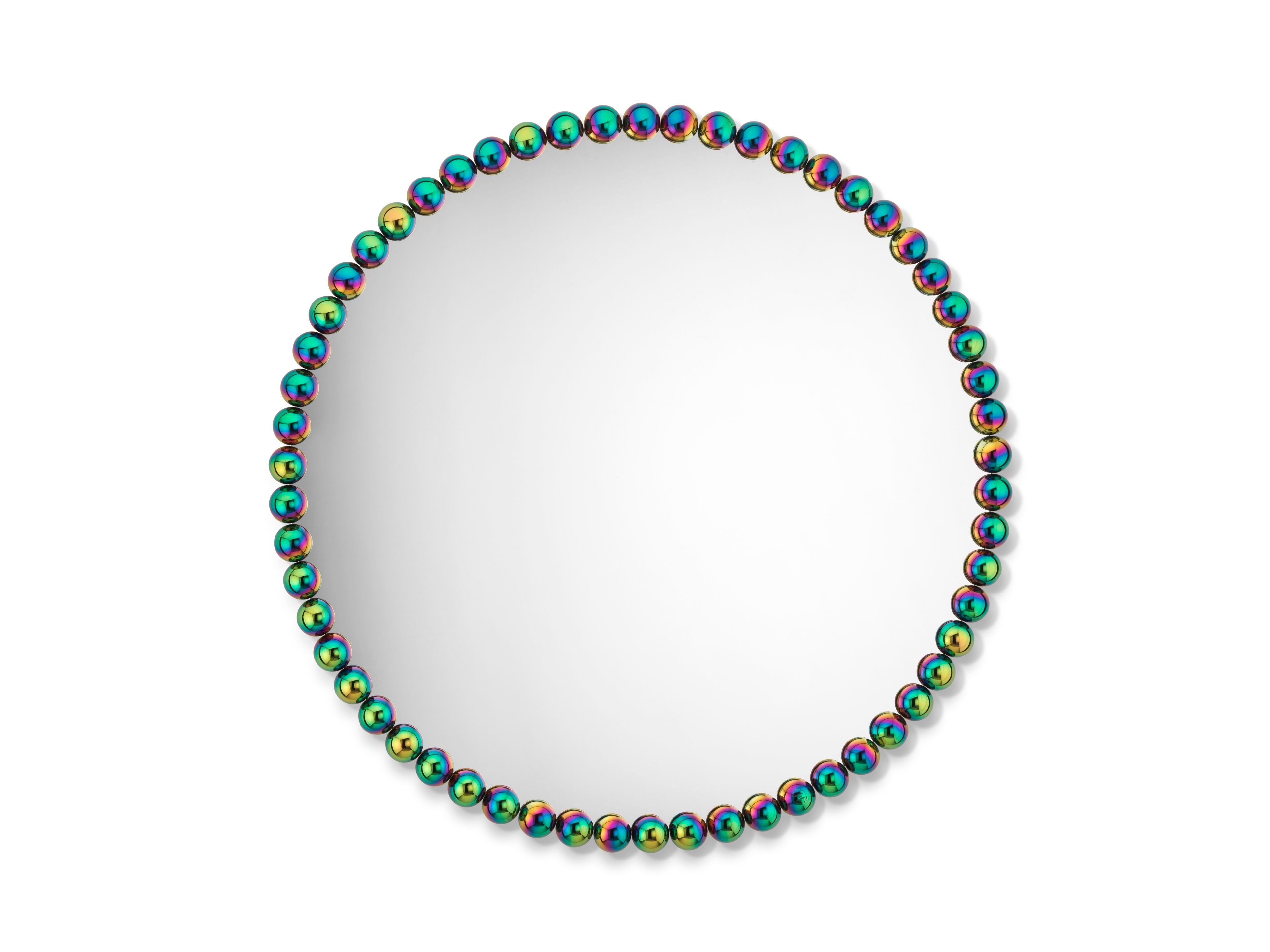 Настенное круглое латунное зеркало GHIDINI1961 драгоценный камень ARCH-00023306