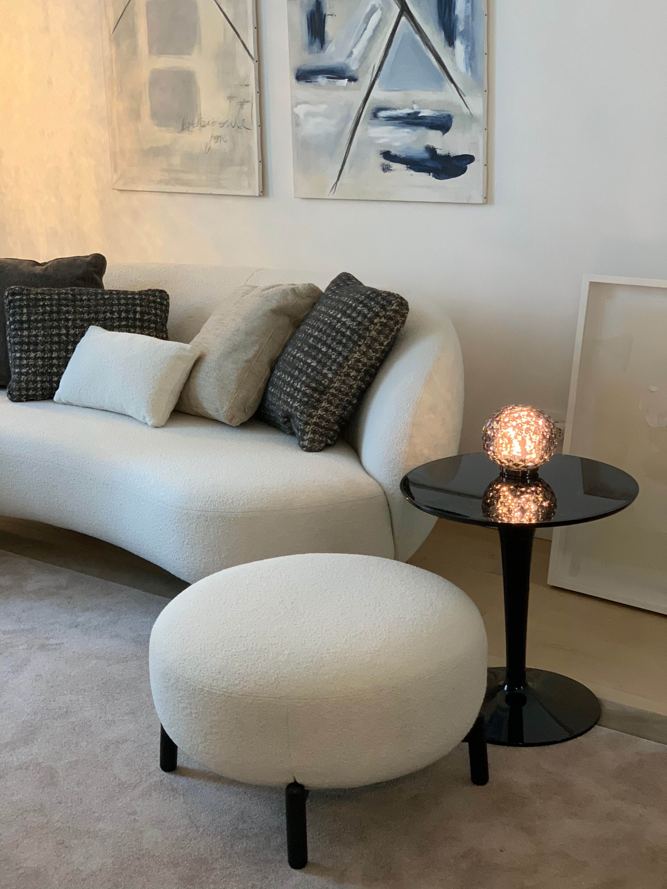 Светодиодная настольная лампа с батарейным питанием PMMA Kartell Planet ARCH-00005509 - Вид №3