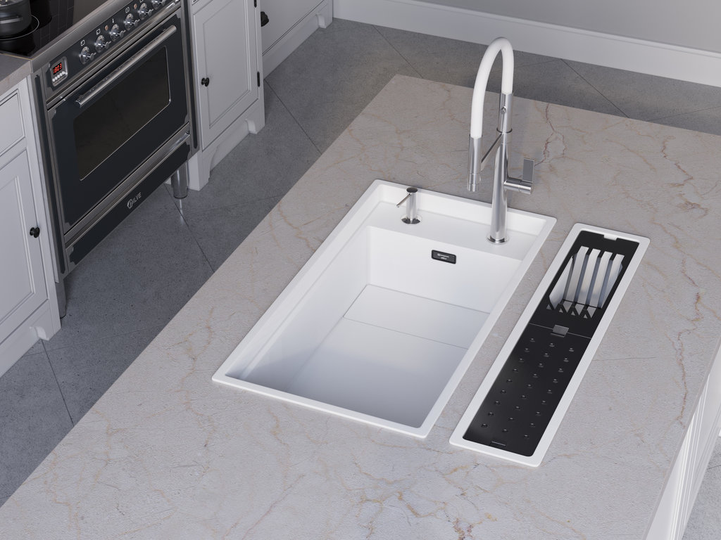 Кухонная мойка Kinaru Pro 86-U/I WG OMOIKIRI 4993202 - Вид №2