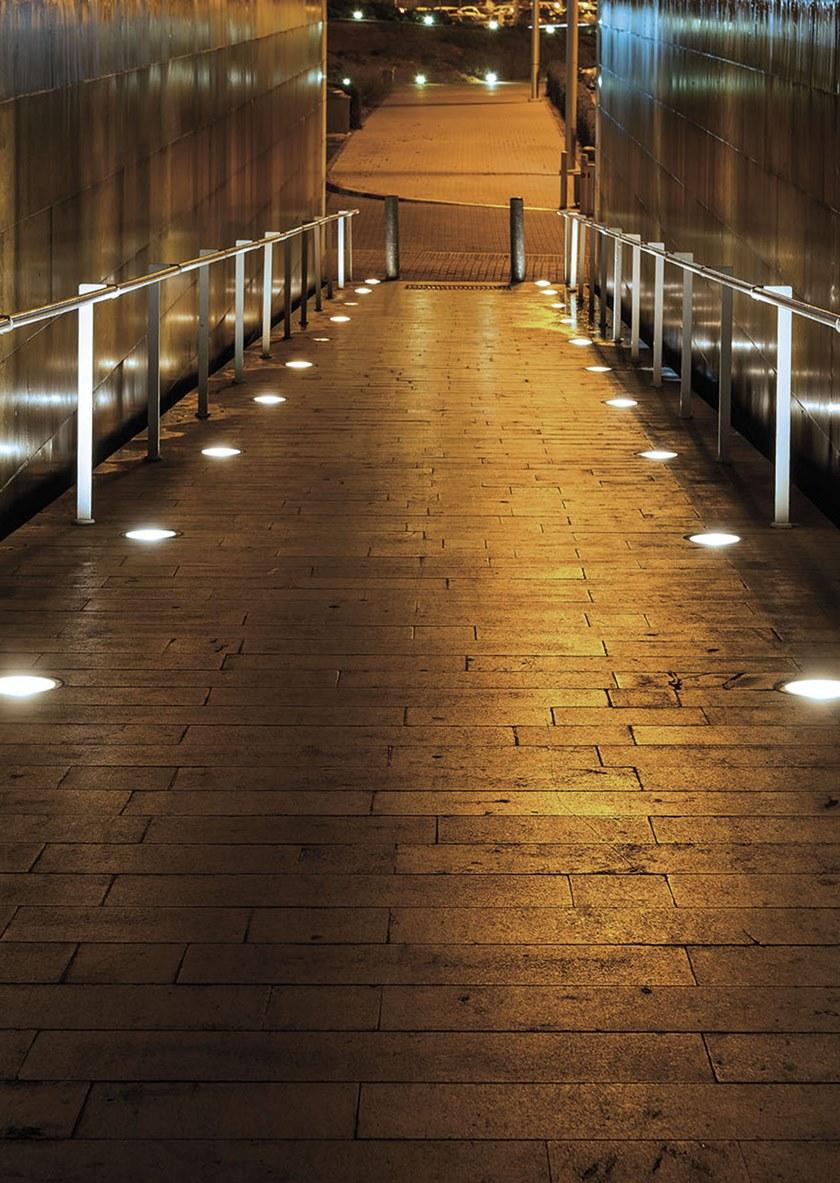 SOVIL Ступень светодиодная напольная из нержавеющей стали  99085/09  - Вид №3