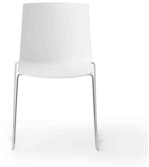 GABER Штабелируемый стул на салазках из технополимера Jubel sun-id-1398916 - Вид №5