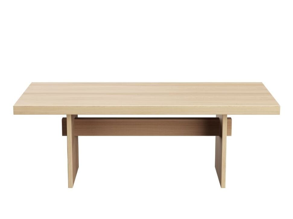Прямоугольный обеденный стол из дуба NORD ARIN Beams ARCH-00056014 - Вид №1