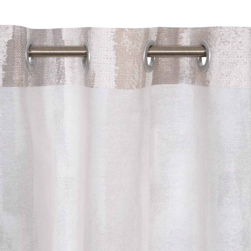 Штора на люверсах «Византия» 160х260 см хлопок цвет бежевый Altali STLM-2144673 - Вид №4