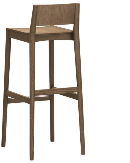 PIAVAL Барный стул высокий деревянный Elsa | contract 86-11/4 | 86-11/4f 86-11/4 ~ 86-11/4f - Вид №1