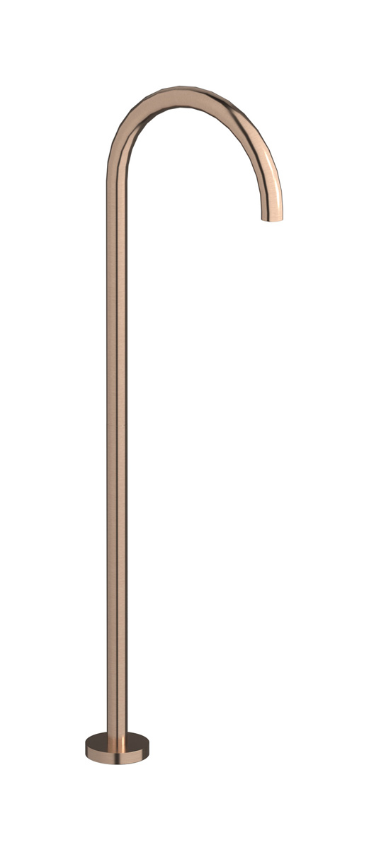 Напольный излив для ванны WE ARE IB rx399sr Brushed Rose Gold Reflex