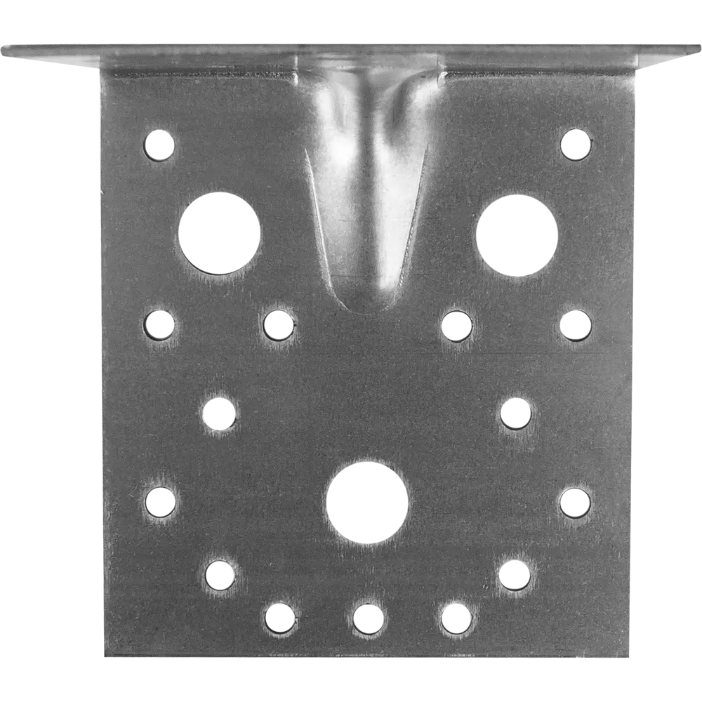 Уголок крепёжный усиленный оцинкованный 105x105x90x2 мм, 10 шт КРЕПКО-НАКРЕПКО STLM-2093120 - Вид №2