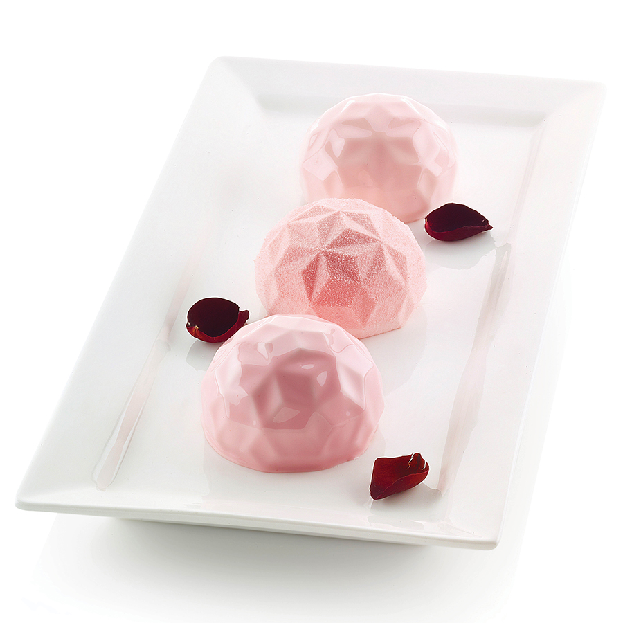 26.246.13.0065 Форма для приготовления пирожных mini gemma 18 х 34 см силиконовая Silikomart 