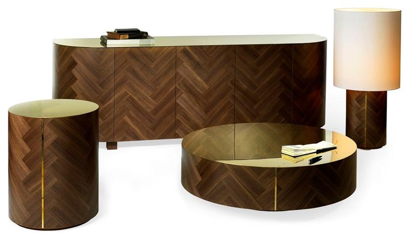 Deadgood Комод из фанерованной древесины с распашными дверцами Parq life Pl1 - Вид №3