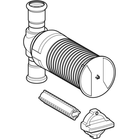 94912 Шаровой кран для скрытого монтажа Geberit Mapress Geberit  - Вид №1