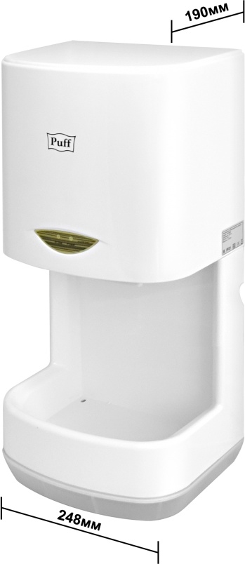 1401.315 Сушилка для рук высокоскоростная 8838 PUFF  - Вид №6