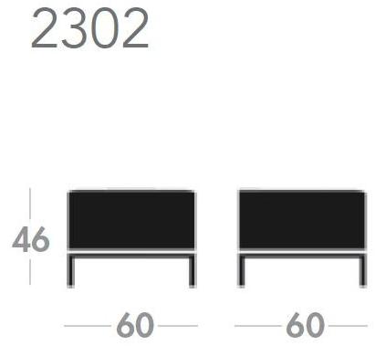 Sedex Барный диван из мягкой ткани Dexter sun-id-1351317 - Вид №4