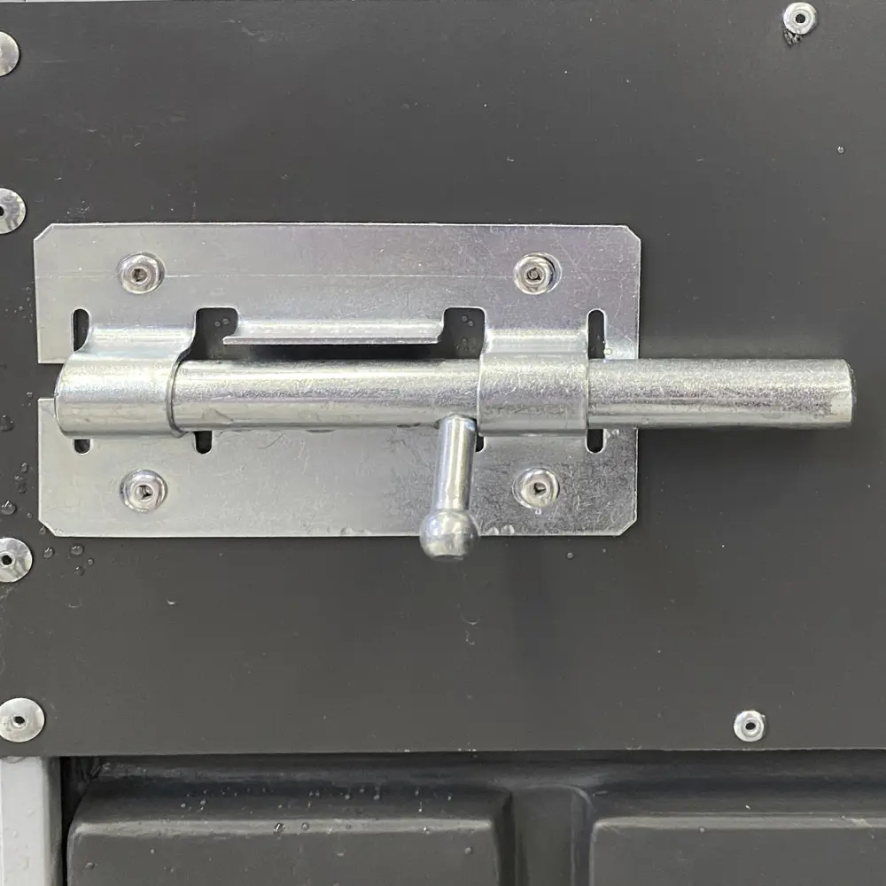 Туалетная кабина Гамма Универсальная 106x108.5х222,5 см пластик графит Santreyd STLM-2152871 - Вид №4