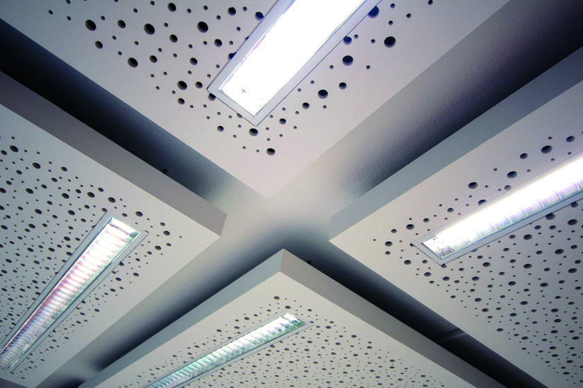 Fibran Гипсокартон с покрытием перфорированный для акустических подвесных потолков Vogl sun-id-1392835 - Вид №1