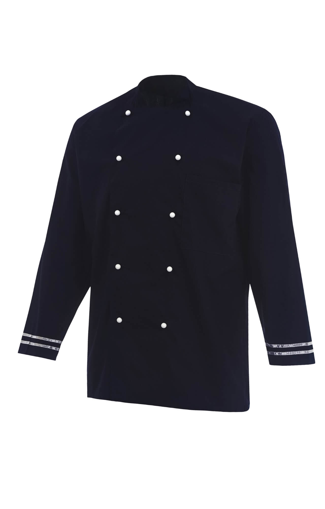 64695 Куртка поварская "Люкс-Лайт" темно-синяя  Повар  размер 40-42/158-164 Спецодежда  - Вид №8