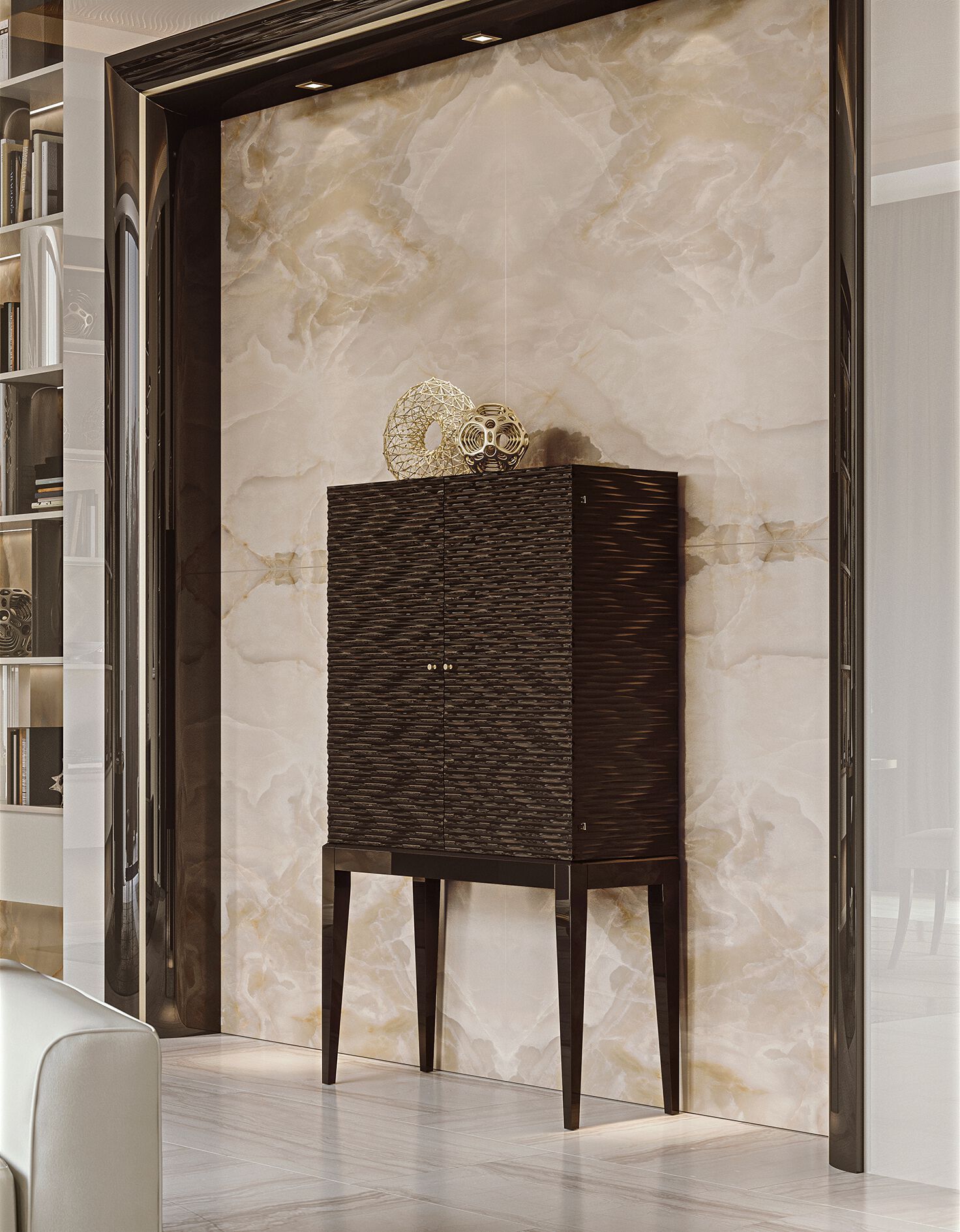 Деревянный барный шкаф Bizzotto Italia Atmosphera ARCH-00082549 - Вид №2