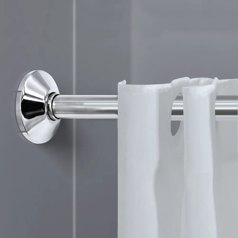 Карниз для ванной Go Go Г-образный 170x70 см нержавеющая сталь цвет хром STLM-2057314 - Вид №7