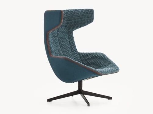 Спицевое вращающееся кресло с высокой спинкой MOROSO Take A Line For a Walk ARCH-00121326 - Вид №18