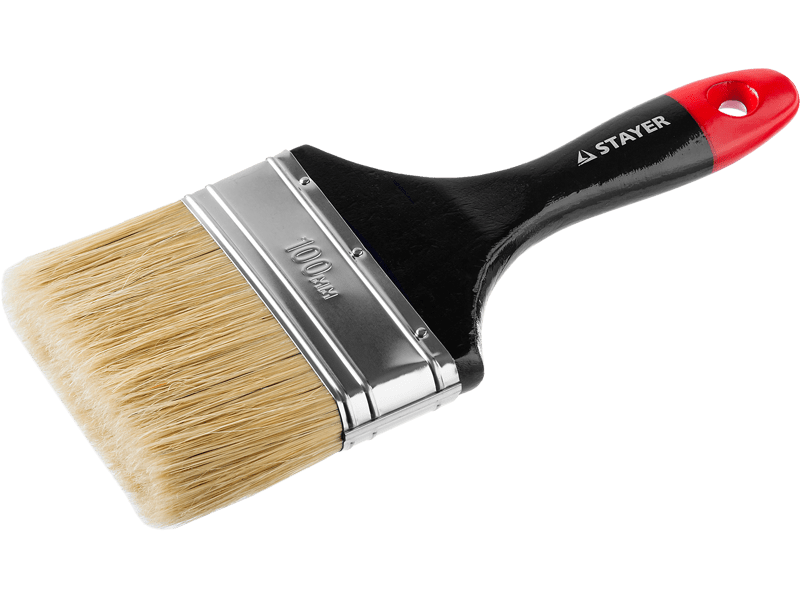 Кисть плоская 100мм STAYER UNIVERSAL-PROFI 6208 - Вид №1