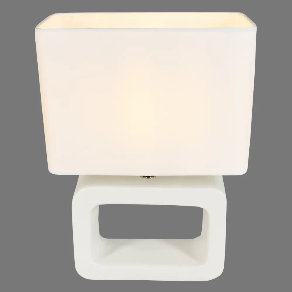 Настольная лампа Ilmari 1xE14х40 Вт, цвет белый LAMPLANDIA STLM-2129783 - Вид №2