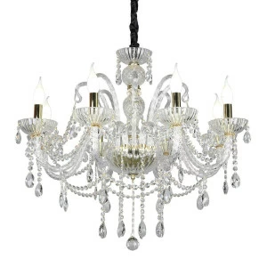 Подвесная люстра Omnilux Bonaita OML-70103-08 OMNILUX ДИЗАЙНЕРСКИЕ, BONAITA 181805 Золотой