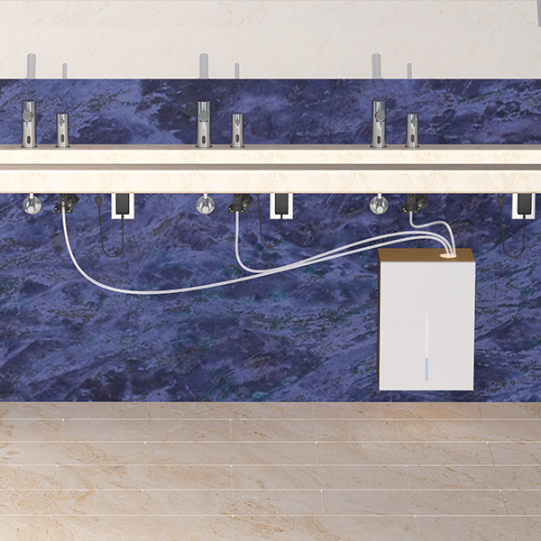 03300058 Тумба мультиподачи под умывальник для автоматического дозатора мыла stern  - Вид №3