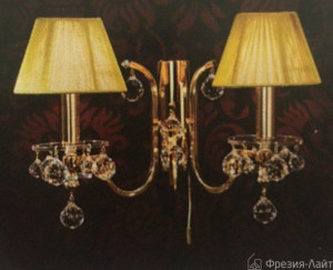 Orion WA 2-250/2 gold KRISTALLDESIGN бра