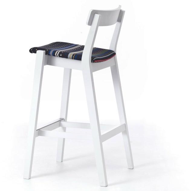 Very Wood Высокий табурет из дуба с подставкой для ног Frame sun-id-1472167 - Вид №1