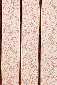 Панель ПВХ Вязь персиковая софитто "3" 240мм