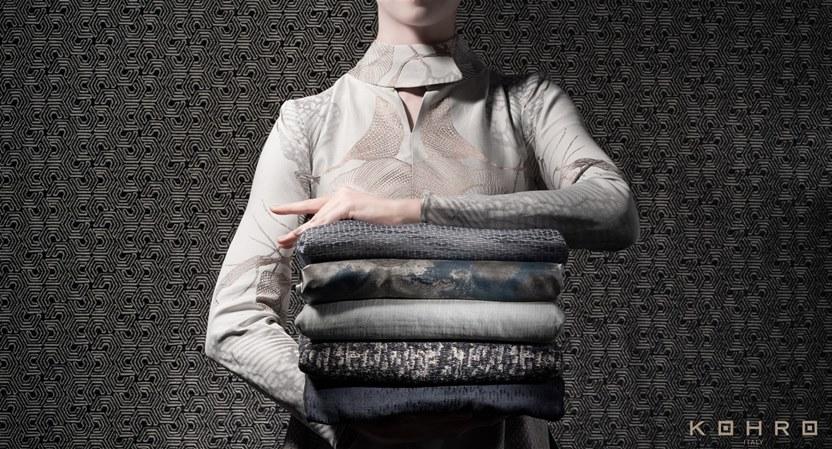 KOHRO Однотонная хлопковая ткань A gong on the river K0064739  - Вид №4